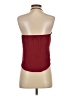 Madison 100% Polyester Burgundy Sleeveless Blouse Size XS - photo 2