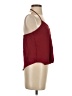 Madison 100% Polyester Burgundy Sleeveless Blouse Size XS - photo 4