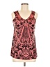 Lavish 100% Polyester Pink Tank Top Size M - photo 1