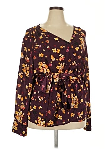 Gibson Long Sleeve Blouse (view 1)