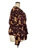 Gibson 100% Polyester Burgundy Long Sleeve Blouse Size 3X - photo 4