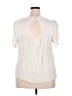 Torrid 100% Rayon Ivory Short Sleeve Blouse Size 2X Plus (2) - photo 2