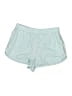 LE BOP 100% Linen Solid Teal Shorts Size L - photo 1