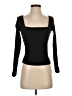Zara Black Long Sleeve Top Size S - photo 1