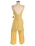 Everly Solid Yellow Jumpsuit Size M - photo 2