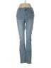 Bebe Chevron-herringbone Blue Jeans Size 28 waist - photo 1