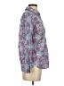Talbots 100% Cotton Paisley Blue Long Sleeve Blouse Size XS - photo 4