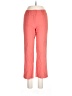 Assorted Brands Solid Orange Red Casual Pants Size 10 - photo 1