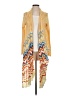 Alessandro Miele 100% Rayon Yellow Cardigan Size S - photo 1