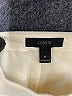 J.Crew 100% Wool Ivory Casual Skirt Size 8 - photo 4