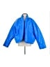 YZY 100% Nylon Solid Blue Raincoat Size M - photo 1