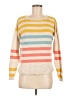 Sundance 100% Cotton Stripes Yellow Pullover Sweater Size M (petite) - photo 1