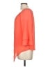 AGB 100% Polyester Orange 3/4 Sleeve Blouse Size M - photo 5