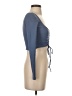 Zara Blue Long Sleeve Top Size S - photo 4