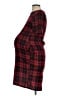 Pink Blush Plaid Red Casual Dress Size S - photo 5