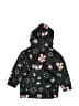 Shein 100% Polyester Black Zip Up Hoodie Size 5 - photo 2