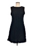Sharagano 100% Polyester Black Cocktail Dress Size 8 - photo 1