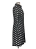 Laundry by Design Print Gray Casual Dress Size 6 - photo 4