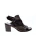 IXOS 100% Leather Black Gray Heels Size EU 38 - photo 1
