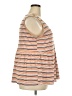 Lane Bryant Stripes Multi Color Orange Sleeveless T-Shirt Size 22 - 24 Plus - photo 4