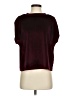 Amaryllis Burgundy Short Sleeve Top Size S - photo 1