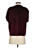Amaryllis Burgundy Short Sleeve Top Size S - photo 2
