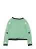 Justice Polka Dots Green Pullover Sweater Size 10 - photo 2