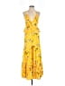 Thakoon Collective 100% Polyester Yellow Jumpsuit Size 4 - photo 1