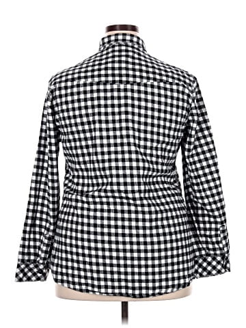 Matchstick Long Sleeve Button-Down Shirt (view 2)