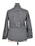 Matchstick 100% Cotton Checkered-gingham Black Long Sleeve Button-Down Shirt Size XXL (estimated) - photo 2