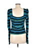 Love, Whit by Whitney Port Blue Long Sleeve Top Size L - photo 2