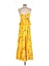 Thakoon Collective 100% Polyester Yellow Jumpsuit Size 4 - photo 2