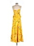 Thakoon 100% Recycled Polyester Yellow Jumpsuit Size 10 - photo 2