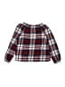 Lands' End Plaid Red Pullover Sweater Size 7 - 8 - photo 2