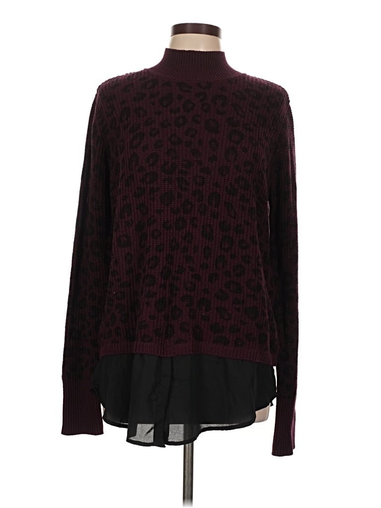 Apt. 9 Turtleneck Sweater In Burgundy