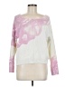 Francesca's Tie-dye Pink Pullover Sweater Size M - photo 1