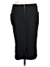 Burberry Solid Black Gray Formal Skirt Size 12 - photo 2