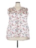 B Collection by Bobeau 100% Polyester Ivory Sleeveless Blouse Size 3X - photo 1