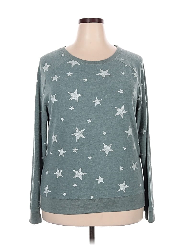 Pre-owned Grayson Threads Sweatshirt In Blue