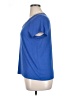 Jennifer Lopez Blue Short Sleeve Top Size XL - photo 5