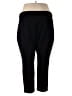 Liverpool Los Angeles Solid Black Active Pants Size 24W - photo 2