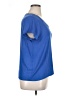 Jennifer Lopez Blue Short Sleeve Top Size XL - photo 4
