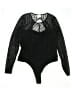 Jun & Ivy Black Bodysuit Size XL - photo 1