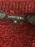Papermoon 100% Polyester Tweed Burgundy Pullover Sweater Size M - photo 7