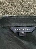 Lands' End 100% Baumwolle Black Long Sleeve Top Size L - photo 7