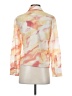 Kourt 100% Polyester Color Block Orange Long Sleeve Blouse Size XS - photo 2