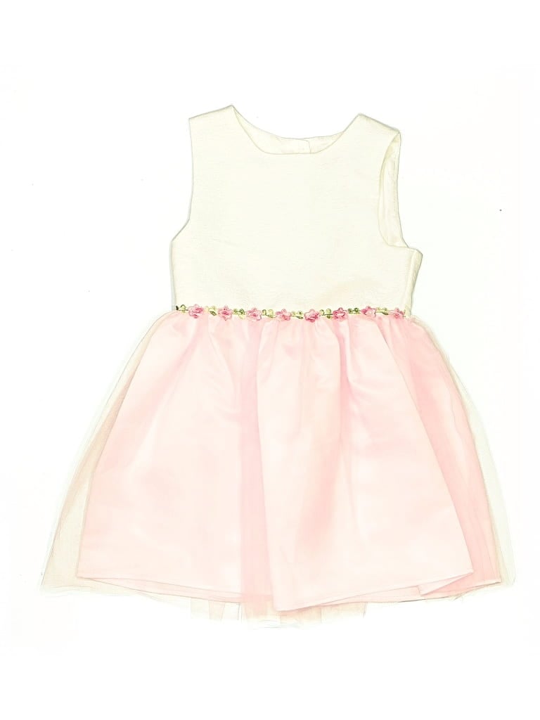 Pre-owned Blueberi Boulevard Kids' Dress In Pink