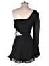 Lulus 100% Polyester Black Romper Size S - photo 2
