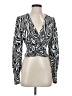 Saunders Collective Black Long Sleeve Blouse Size 4 - photo 1
