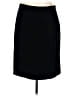 Madewell Solid Black Formal Skirt Size 10 - photo 1